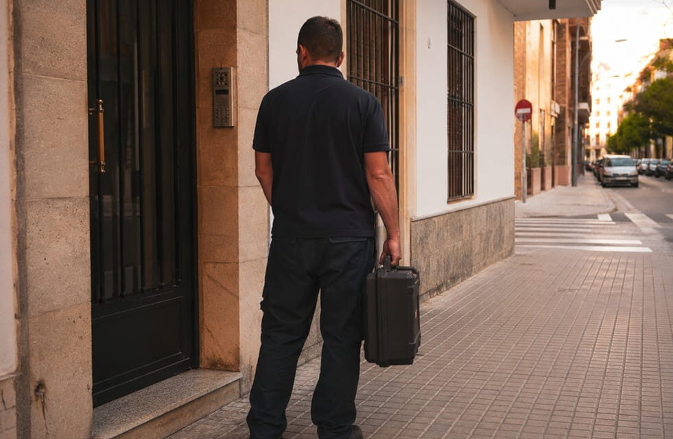 Portal de comunidad en Mislata Valencia para servicio de cerrajero