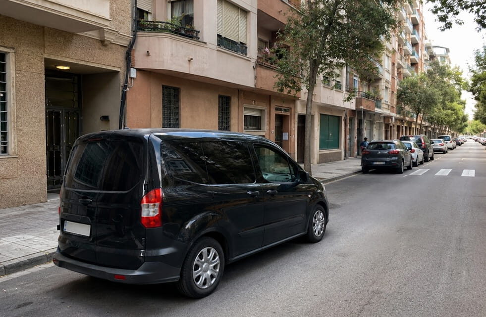 Calle residencial de Benicalap y Valencia norte para servicio de cerrajería